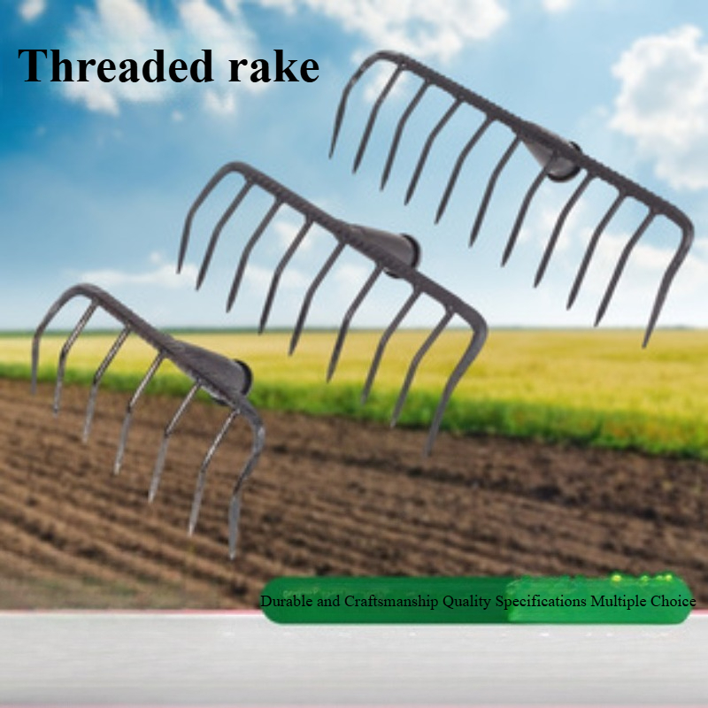 7/9/11 teeth Steel Garden Rake – Soil Tilling Cultivator Bewertung und Preis