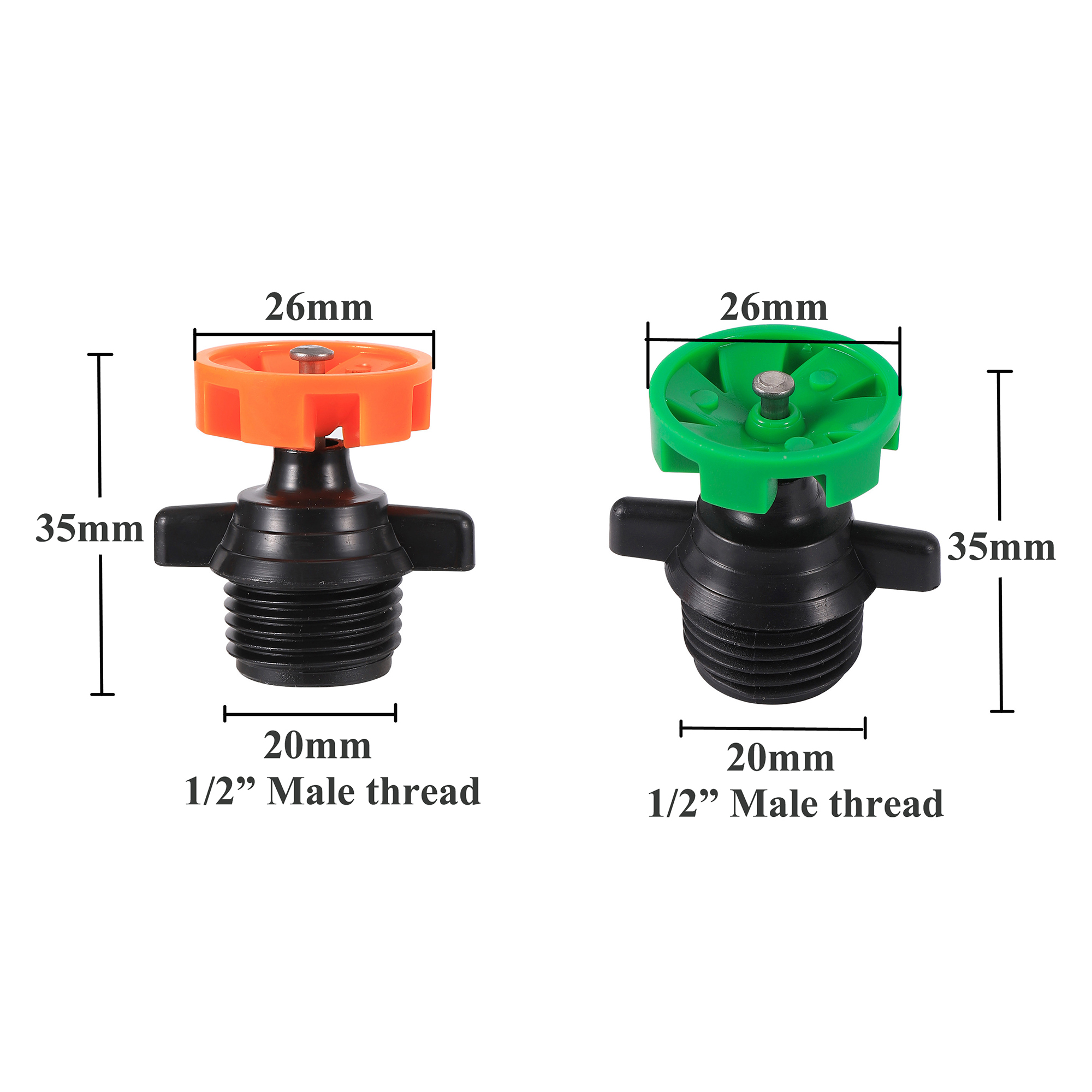 10Pcs Garden Sprinkler 360° Ro – Agriculture Farming Systems Bewertung und Preis