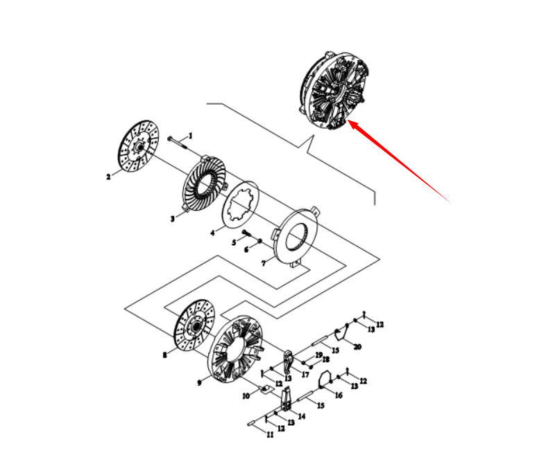 TB550.211 Clutch Assembly Esse – Farming Is Part Of Agriculture Bewertung und Preis