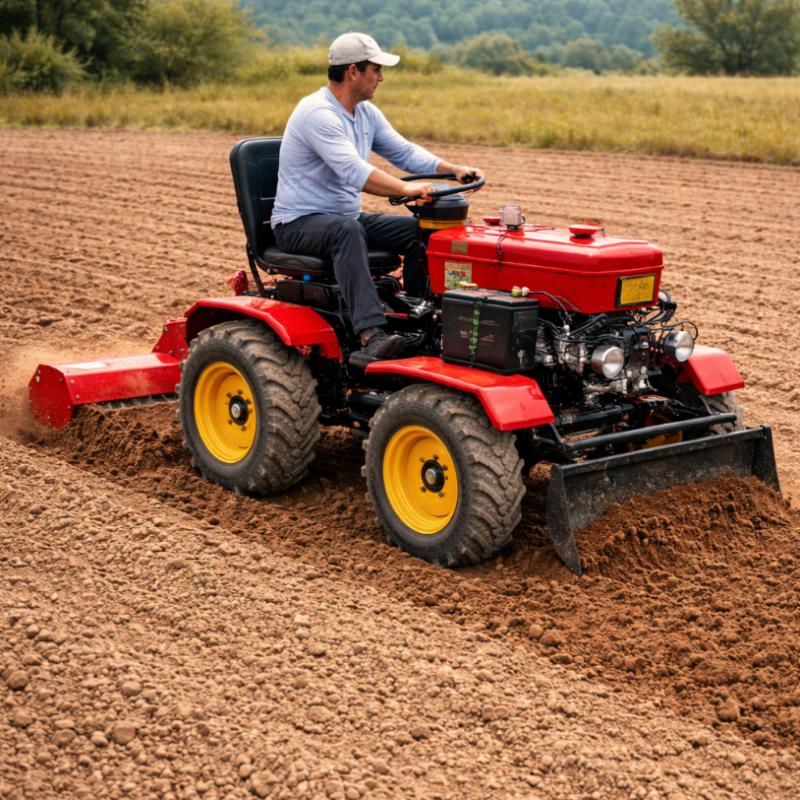 Customized 25HP Mini Wheel Tra – Agriculture Farming Services Bewertung und Preis