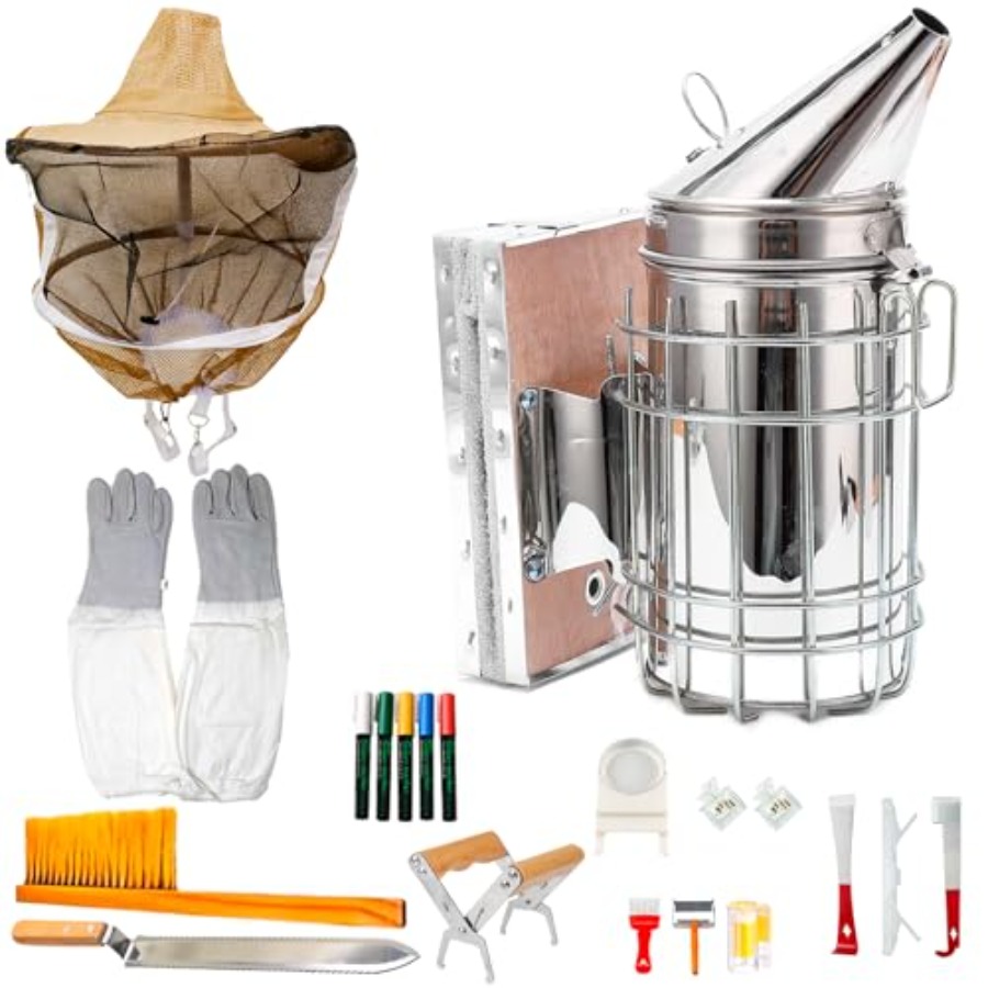 Bee Keeping Starter Kit 20 PCS – Bee Smoker Tool Bewertung und Preis