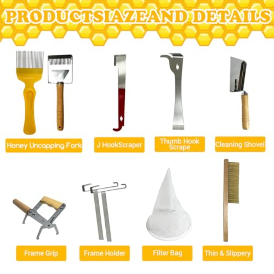 27 PCS Bee Keeping Starter Kit – Bee Smoker Tool Bewertung und Preis