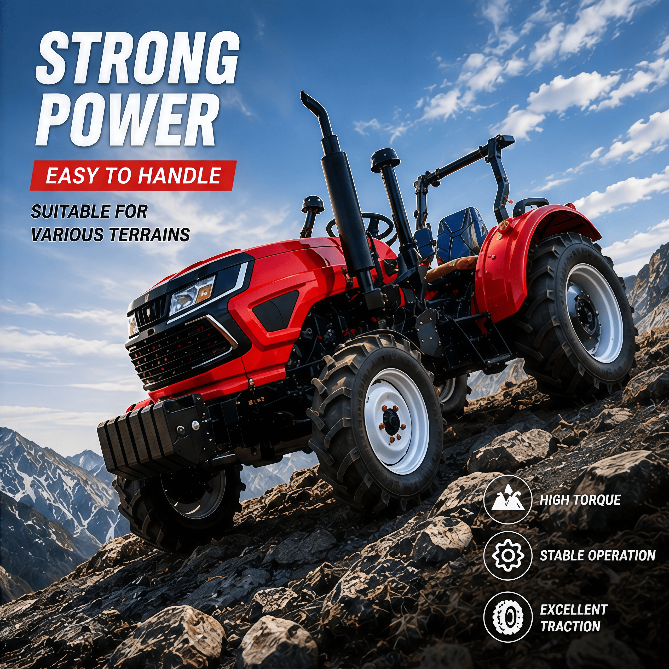 Custom 30-50HP Farm Tractor Co – Agriculture Farming Services Bewertung und Preis