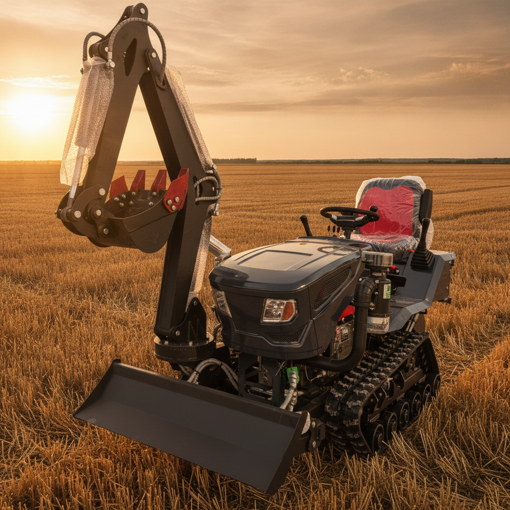 Multifunctional Crawler Tracto – Agriculture Farming Work Bewertung und Preis