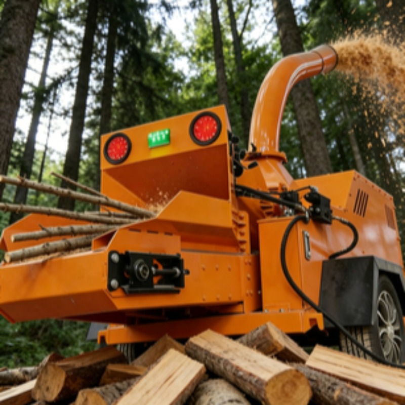 Customized Electric Wood Chipp – Agriculture Farming Services Bewertung und Preis