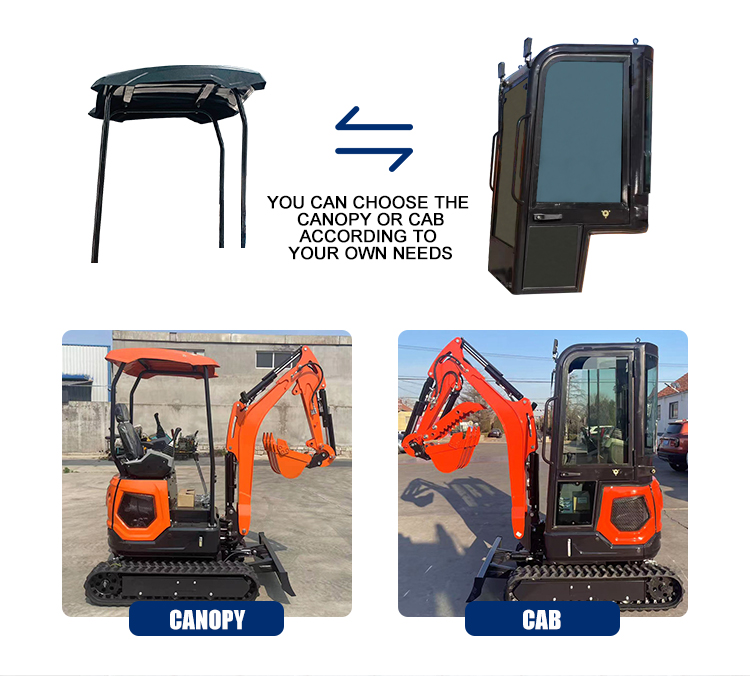 Mini Excavator Hydraulic Crawl – Agriculture Farming Services Bewertung und Preis