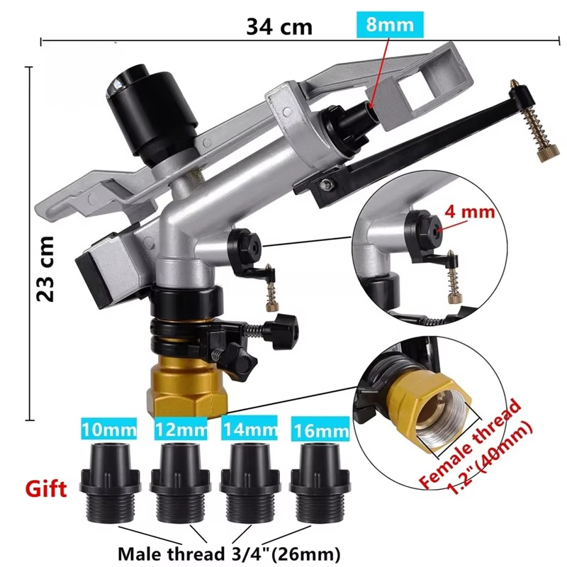 High-Pressure Rain Gun 35 Long – Agriculture Farming Kit Bewertung und Preis